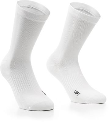 Assos Essence Socks High - twin pack - Holy White - M, Holy White